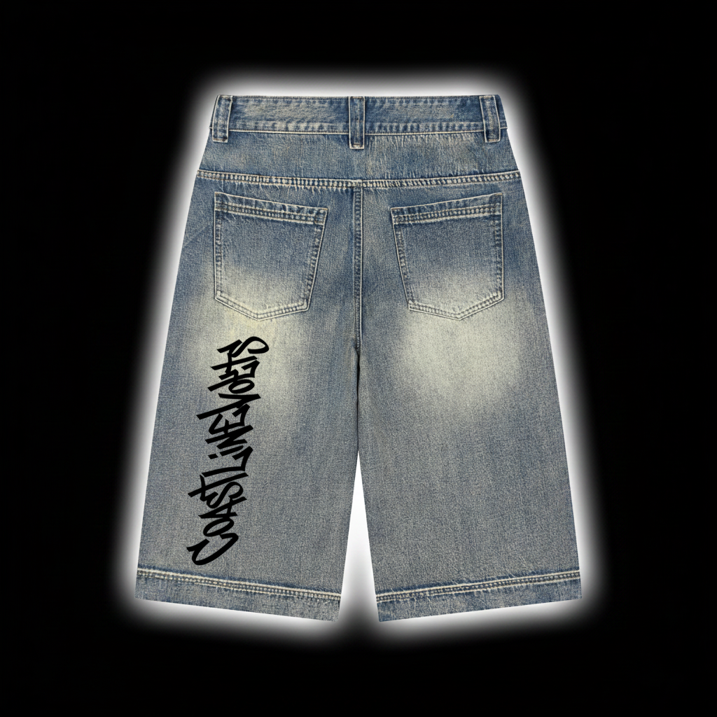 DENIM CLV JORTS V1