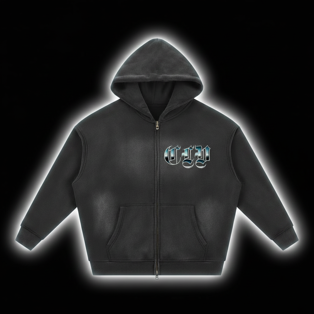BOXY CLV ZIP UP